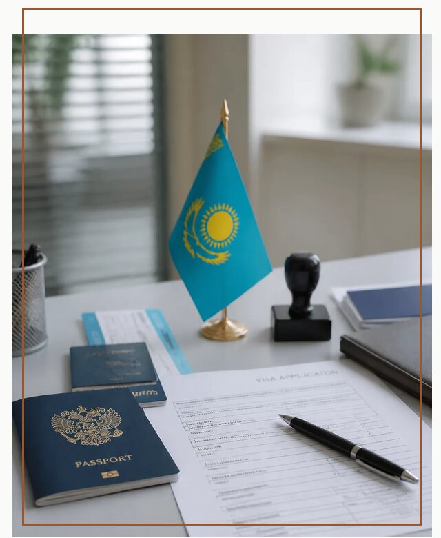 Оформление визы в Казахстан для поездки и работы в Невинномысске